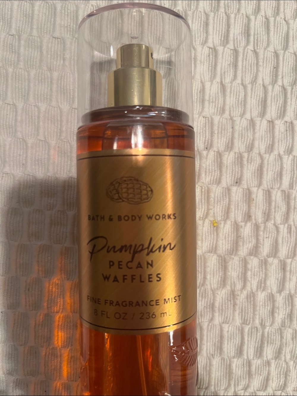 Bath & Body Works Pumpkin Pecan Waffles - Amber Orange & Gold
